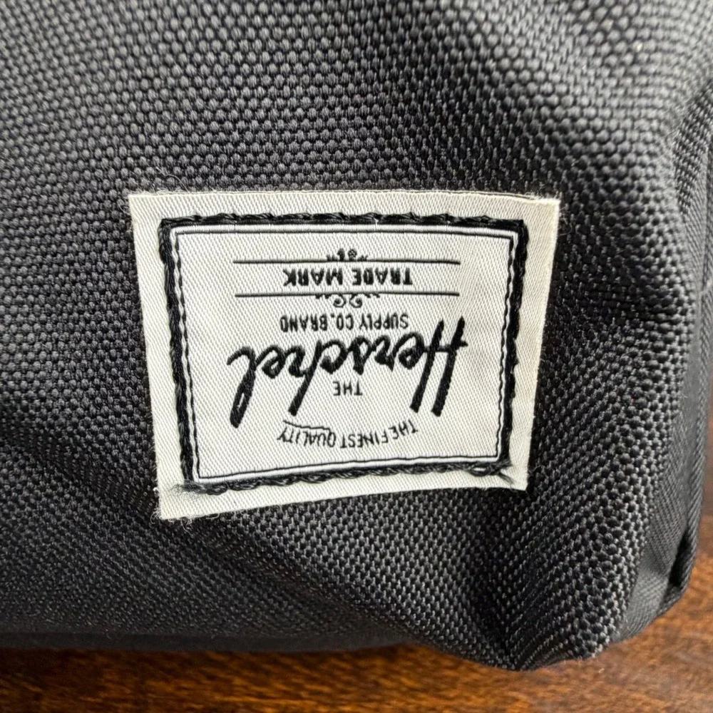 Herschel Miller ABIDE Backpack Black Large School Canvas Skater Streetwear